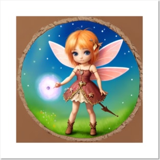 warrior fairy Posters and Art